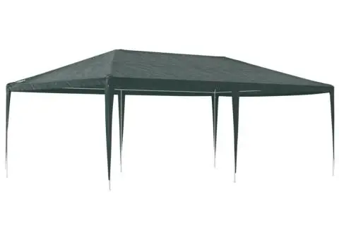 Cort de petrecere profesional, verde, 4 x 6 m, 90 g/m² - 5/5