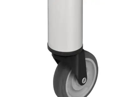 Masă de lucru bucătărie cu roți, 60x45x85 cm, oțel inoxidabil - 5/5