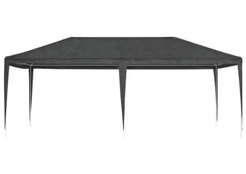 Cort de petrecere profesional, antracit, 4 x 6 m, 90 g/m² - 3/5