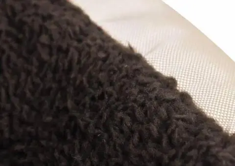 Pat pentru câini călduros cu pernă căptușită, XL - 4/5