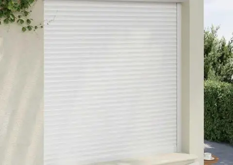 Oblon rulant, alb, 140 x 150 cm, aluminiu - 3/5