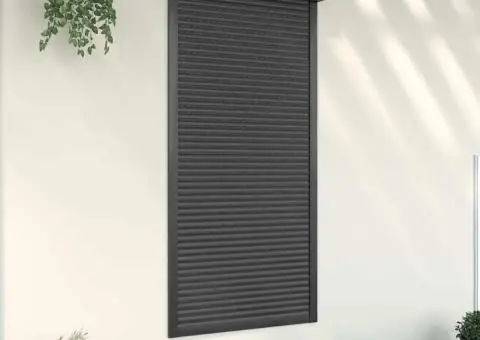 Oblon rulant, antracit, 100 x 210 cm, aluminiu - 1/5