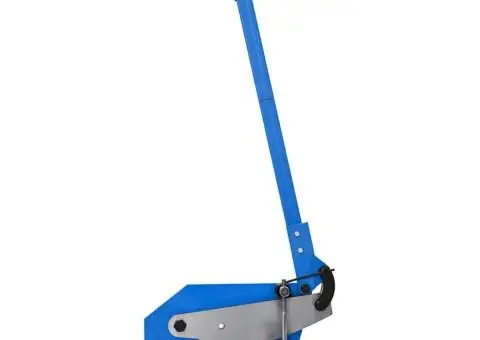 Foarfecă cu pârghie pentru metal, 300 mm, albastru - 3/5