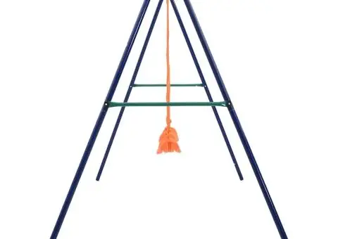 Set de leagăn cu 2 locuri, oțel - 3/5