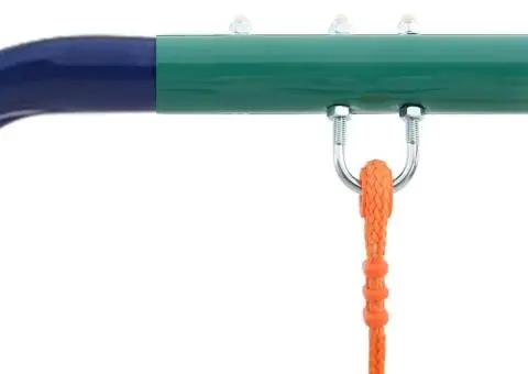 Set de leagăn cu 2 locuri, oțel - 5/5