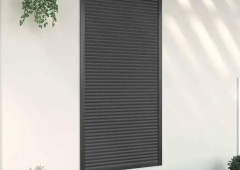 Oblon rulant, antracit, 110 x 220 cm, aluminiu - 1/5