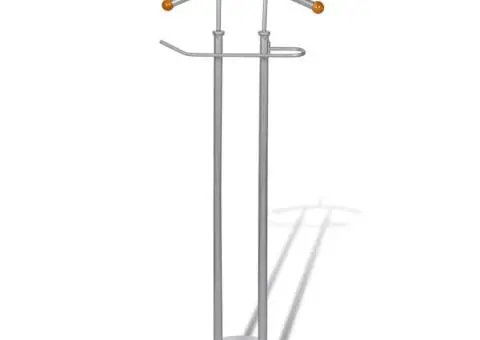 Suport haine tip valet/organizator îmbrăcăminte, cadru metalic - 1/5