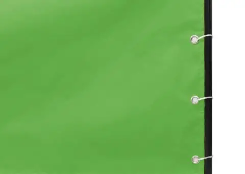 Paravan de balcon, verde deschis, 120x240 cm, țesătură oxford - 3/5