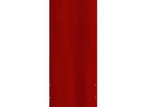 Paravan de balcon, roșu, 80 x 240 cm, țesătură oxford - 2/5