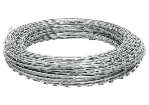 Sârmă ghimpată cu cleme Concertina NATO, oțel galvanizat, 300 m - 2/5