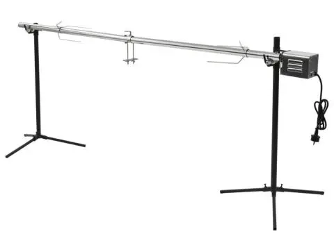 Grill automat cu motor din oțel inoxidabil, 207x45x81 cm - 2/5