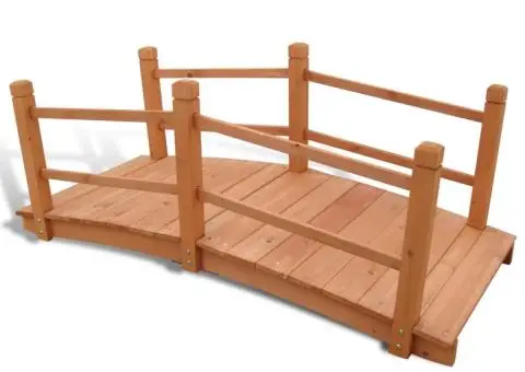 Pod pentru grădină, 140 x 60 x 56 cm - 1/4