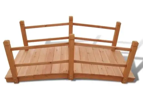 Pod pentru grădină, 140 x 60 x 56 cm - 2/4