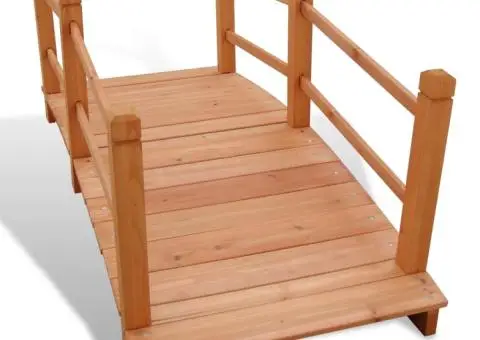 Pod pentru grădină, 140 x 60 x 56 cm - 3/4