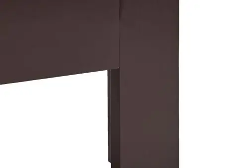 Cadru de pat, maro închis, 100 x 200 cm, lemn masiv de pin - 5/5