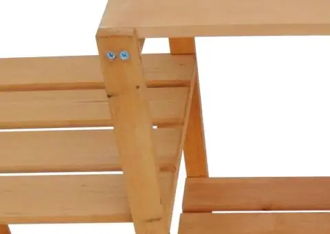 Stativ pentru plante de grădină, 97 x 31 x 87 cm - 3/4