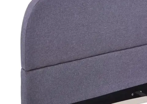 Cadru de pat, gri deschis, 140 x 200 cm, material textil - 5/5