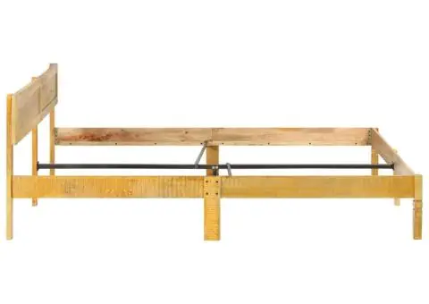 Cadru de pat, 200 cm, lemn masiv de mango - 4/5