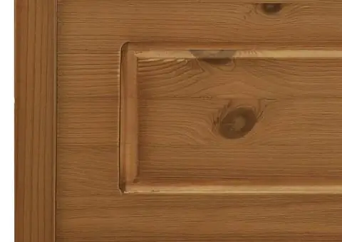 Cadru pat, maro miere, 120x200 cm, lemn masiv de pin - 5/5