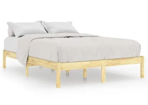 Cadru de pat King Size, 150x200 cm, lemn masiv - 2/5