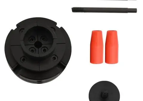 Mandrină pentru lemn, cu 4 fălci, conexiune M33, 100 mm, oțel - 4/5