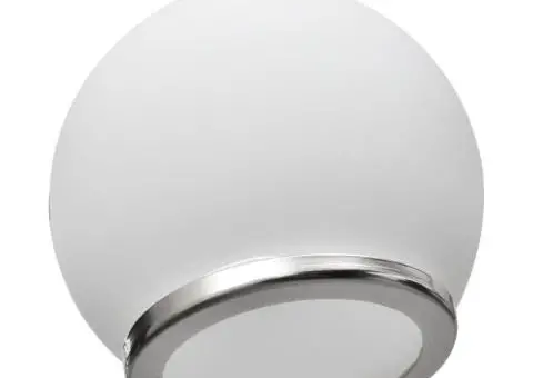 Plafonieră cu abajururi de sticlă pe șină ondulată - 4/5