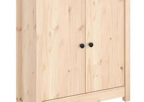 Servante, 2 buc., 70x35x80 cm, lemn masiv de pin - 4/5