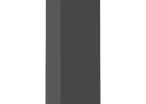 Servantă, gri extralucios, 57x35x90 cm, PAL - 5/5