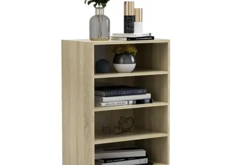 Servantă, stejar Sonoma, 57x35x90 cm, PAL - 3/5