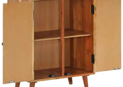 Servantă, 60x35x74 cm, lemn masiv de acacia - 2/5