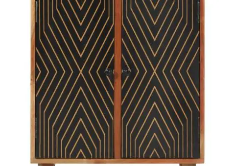 Servantă, 60x35x74 cm, lemn masiv de acacia - 4/5