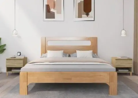 Noptiere, 2 buc., stejar sonoma, 50x46x50 cm, lemn prelucrat - 1/5