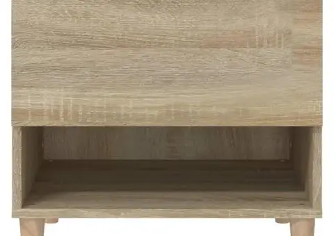 Noptiere, 2 buc., stejar sonoma, 50x46x50 cm, lemn prelucrat - 5/5