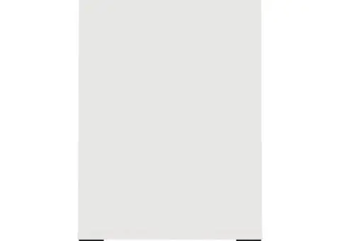 Noptieră, alb extralucios, 40x35x70 cm, lemn prelucrat - 5/5