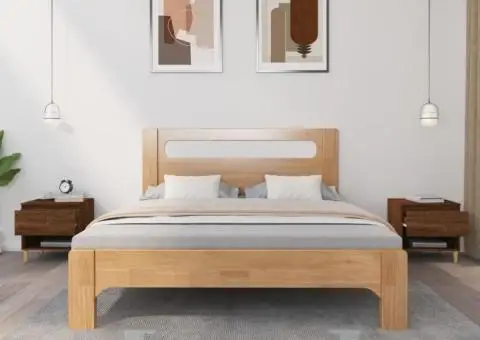 Noptieră, 2 buc., stejar maro, 50x46x50 cm, lemn prelucrat - 3/5