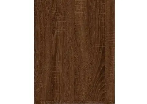 Noptiere, 2 buc., stejar maro, 40x35x70 cm, lemn prelucrat - 5/5