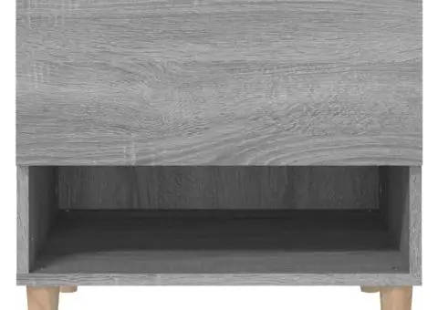 Noptiere, 2 buc., gri sonoma, 50x46x50 cm, lemn prelucrat - 5/5