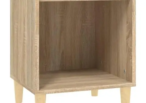 Noptiere, stejar sonoma, 40x35x50 cm - 2/5