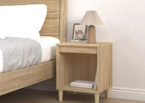 Noptiere, stejar sonoma, 40x35x50 cm - 3/5