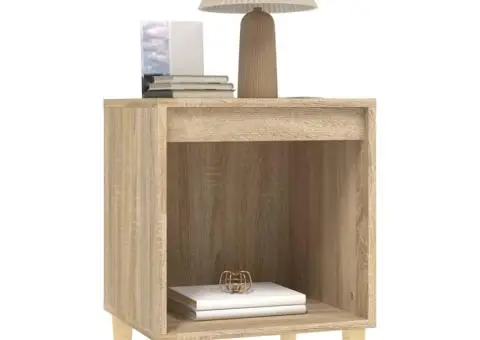 Noptiere, stejar sonoma, 40x35x50 cm - 4/5