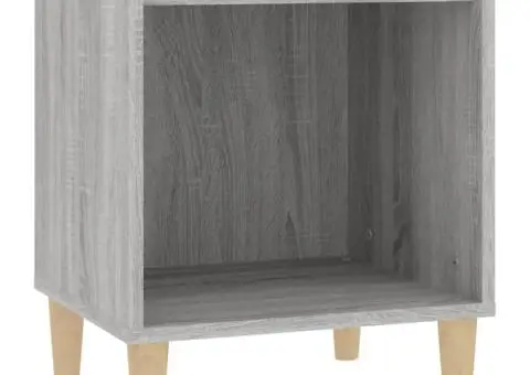 Noptieră, gri sonoma, 40x35x50 cm - 2/5