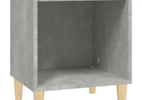 Noptiere, gri beton, 40x35x50 cm - 2/5