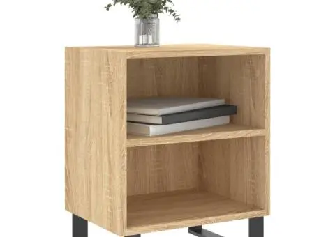 Noptiere, 2 buc., stejar sonoma, 40x30x50 cm, lemn compozit - 3/5