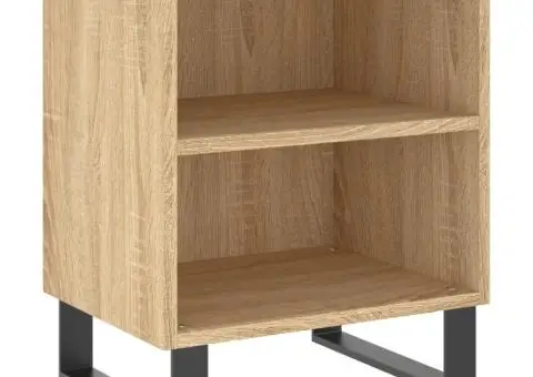 Noptiere, 2 buc., stejar sonoma, 40x30x50 cm, lemn compozit - 4/5