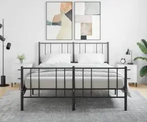 vidaXL Noptiere, 2 buc., alb extralucios, 40x35x47,5 cm, lemn compozit