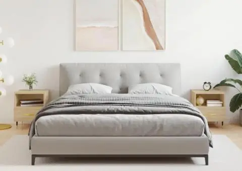 Noptiere, 2 buc., stejar sonoma, 40x35x47,5 cm, lemn compozit - 1/5