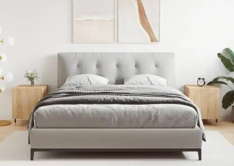 Noptiere, 2 buc., stejar sonoma, 40x40x50 cm, lemn compozit - 1/5