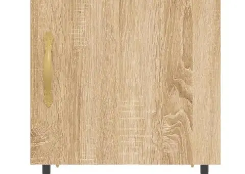 Noptiere, 2 buc., stejar sonoma, 40x40x50 cm, lemn compozit - 5/5