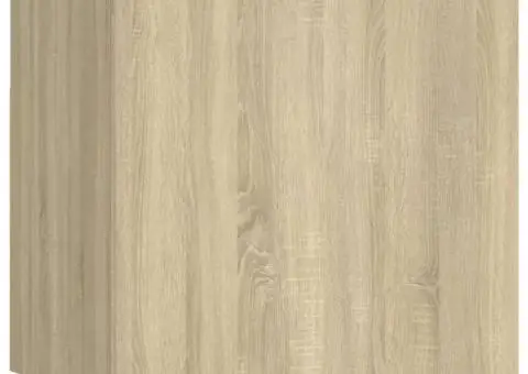 Noptiere, stejar Sonoma, 30,5x30x30cm, lemn prelucrat - 2/5