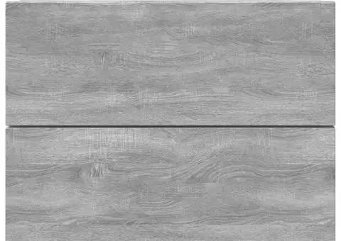 Noptiere, 2 buc., gri sonoma, 40x30x30 cm, lemn prelucrat - 5/5